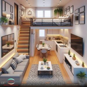Nhà phố có gác lửng