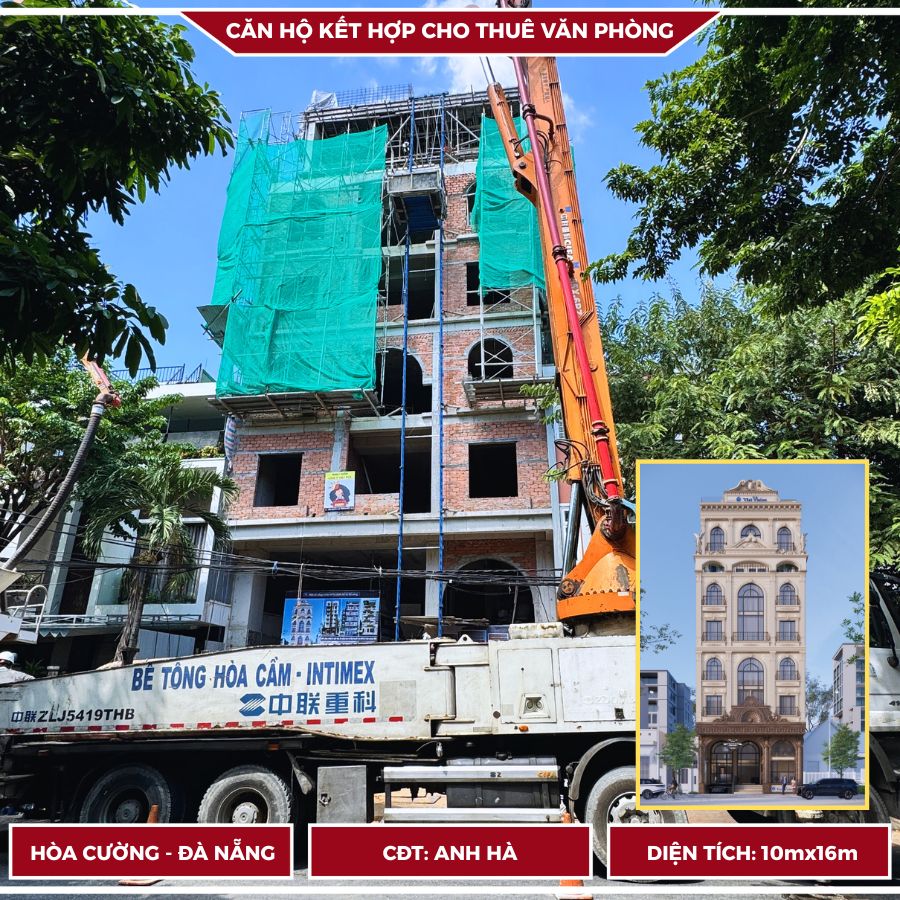 Căn hộ kết hợp cho thuê văn phòng