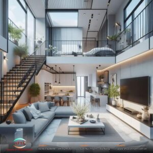 Căn hộ mini có gác lửng