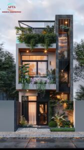 Mẫu nhà phố hiện đại