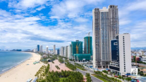 Các tòa nhà cao tầng ven biển Đà Nẵng