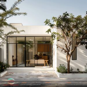 Nhà phố 1 tầng hiện đại