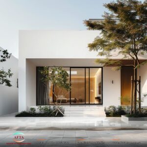 Nhà phố 1 tầng hiện đại