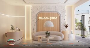 Spa với thiết kế tối giản