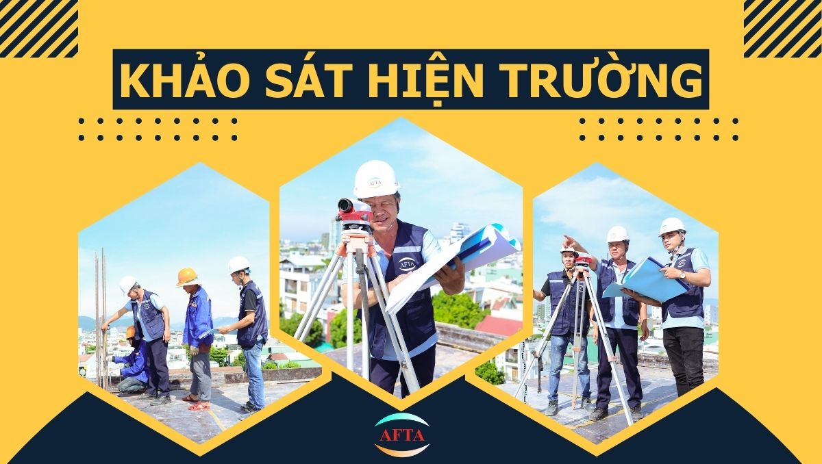 Khảo sát hiện trường trước khi thi công