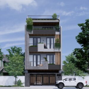 Mặt tiền nhà anh Thường tại Đà Nẵng
