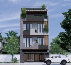 Thi công nhà ở kết hợp cho thuê