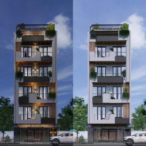 Phối cảnh 3D ngoại thất