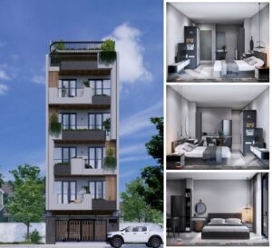 Thiết kế căn hộ kinh doanh cho thuê
