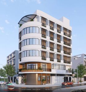 Phối cảnh 3D ngoại thất căn hộ
