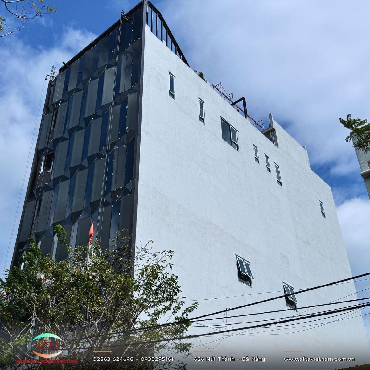 Công trình dần hoàn thiện