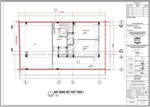 Mặt bằng công năng tầng 1