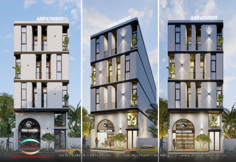 Căn hộ kết hợp cà phê tại Đà Nẵng