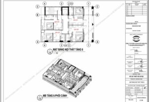 Công năng mặt bằng tầng 6