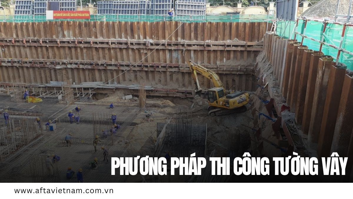 Phương pháp thi công tường vây