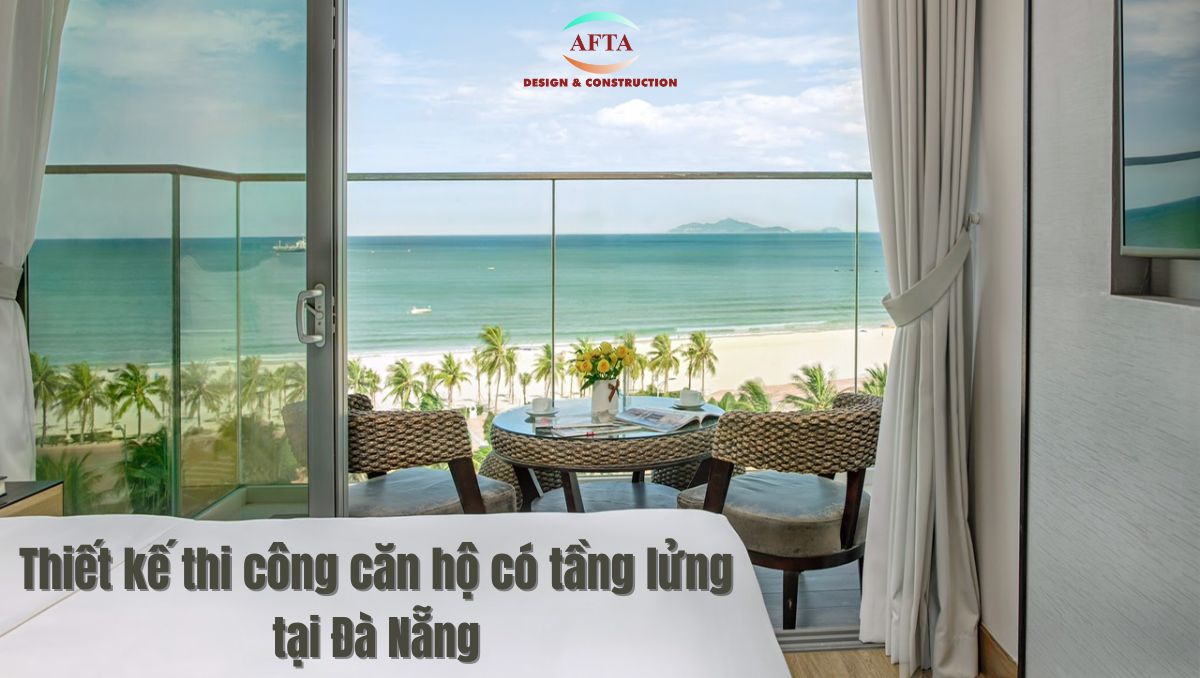 Thiết kế thi công căn hộ có tầng lửng tại Đà Nẵng
