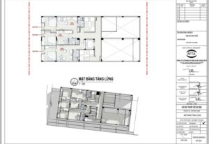 Phối cảnh mặt bằng tầng lửng