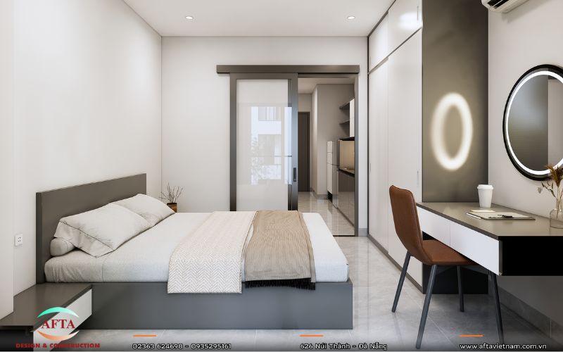 Phòng ngủ  căn hộ riêng tư