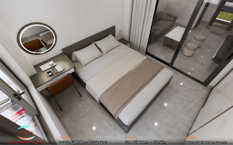 chung cư 1 phòng ngủ