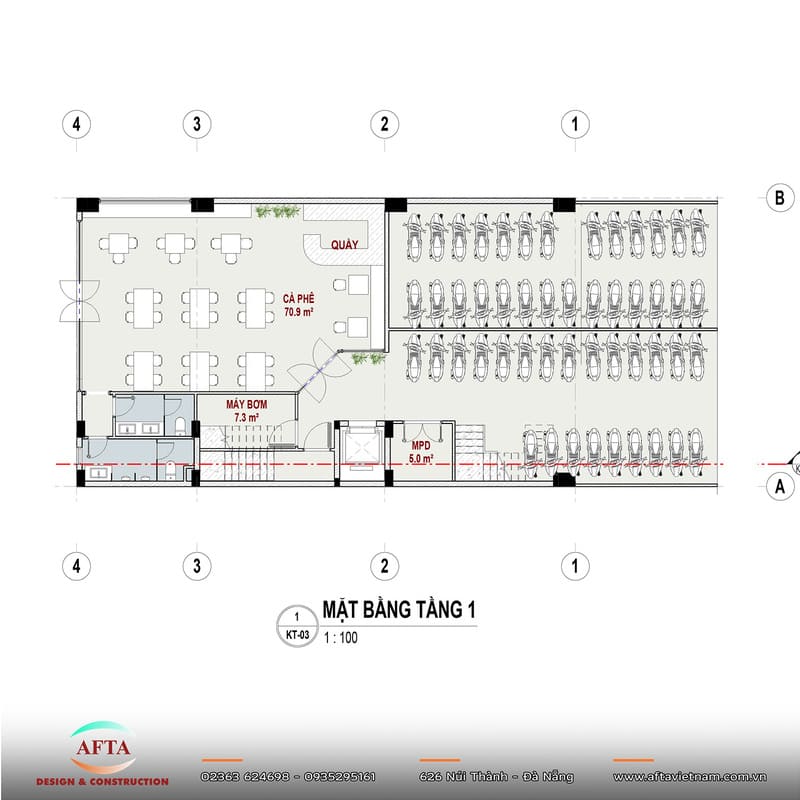 Công năng sử dụng tầng 1