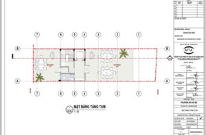 Mặt bằng tầng tum