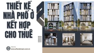 Nhà phố ở kết hợp cho thuê