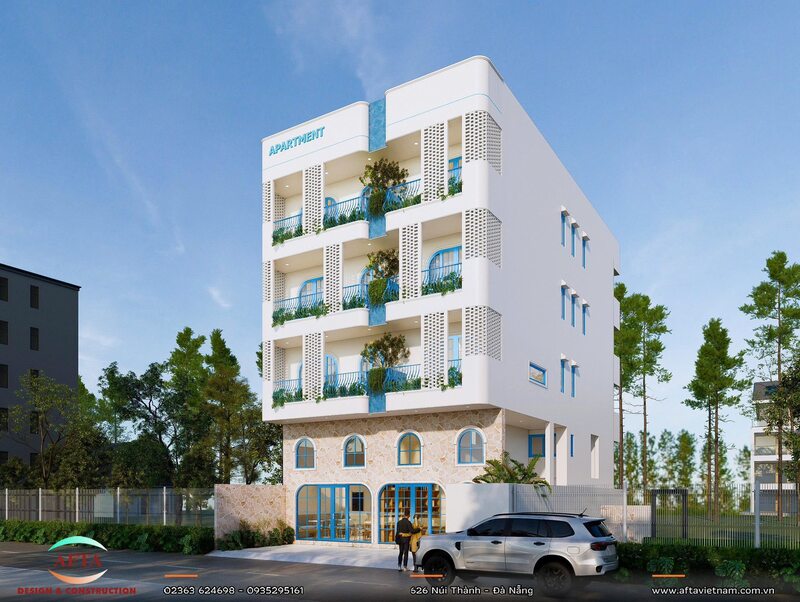 Căn hộ phong cách Địa Trung Hải