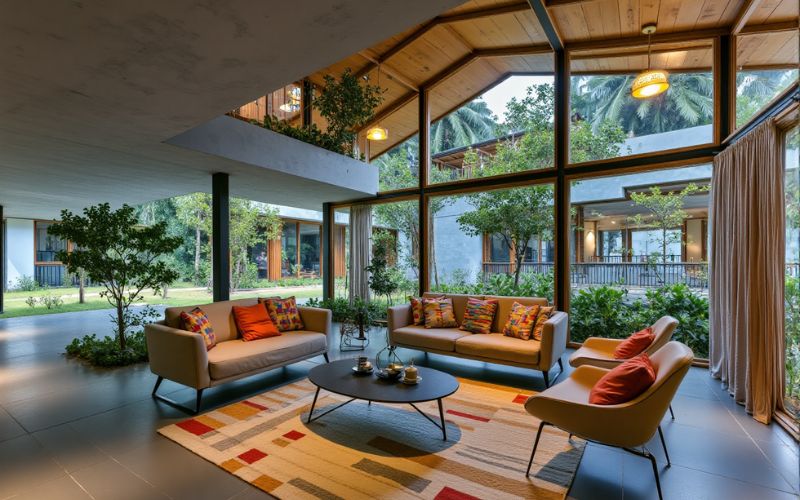 Biệt thự sân vườn kiểu resort