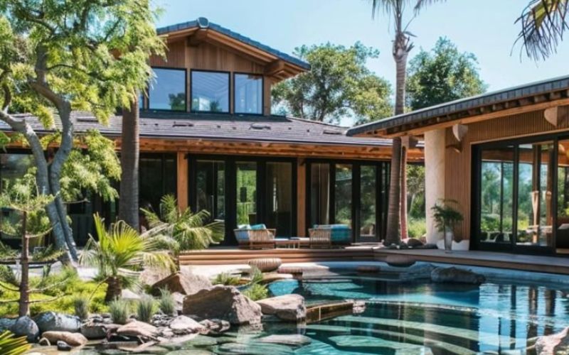 Biệt thự sân vườn phong cách resort