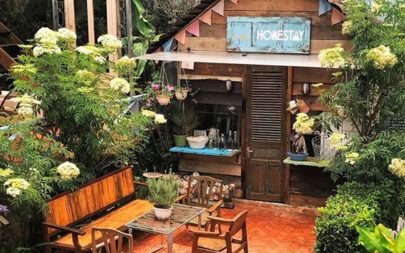 Homestay kết hợp quán cà phê