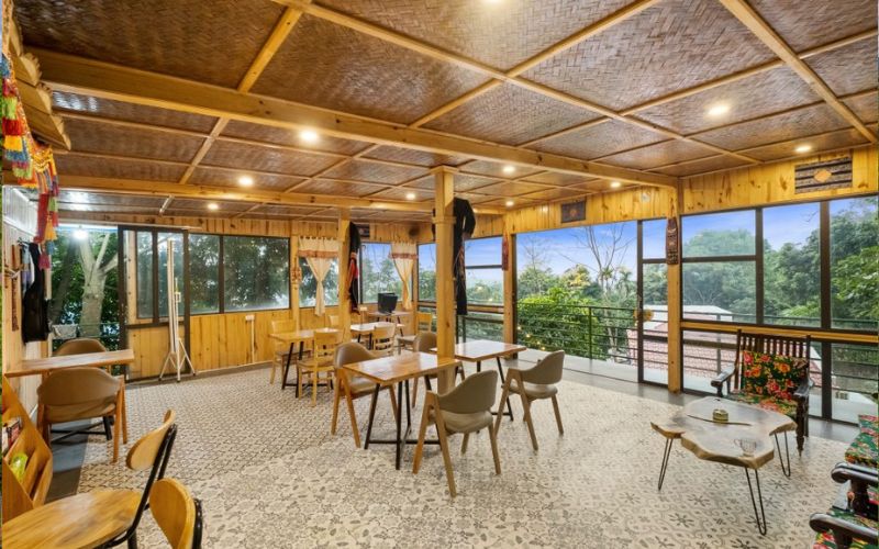 Homestay kết hợp quán cà phê