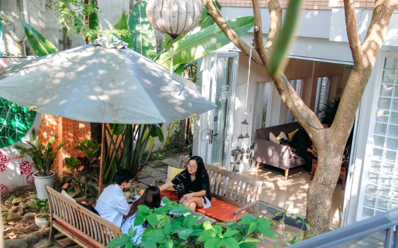 Homestay kết hợp quán cà phê