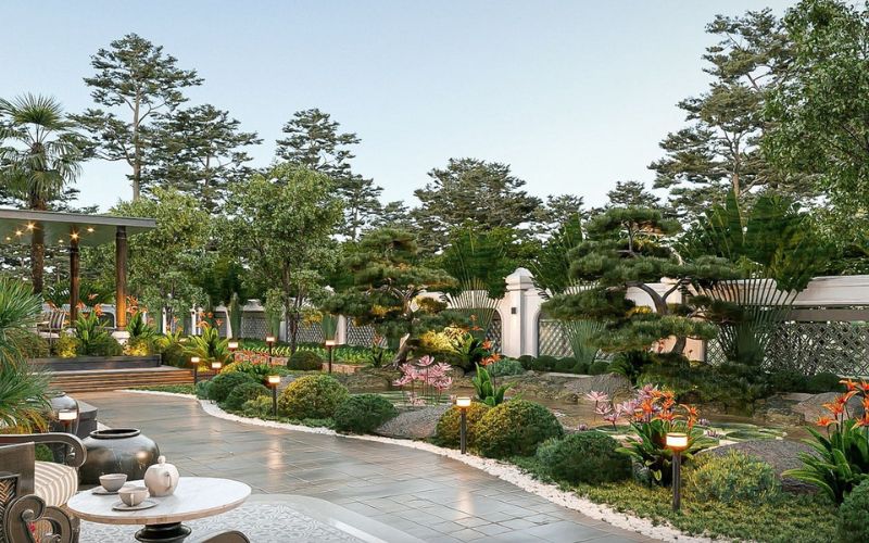 Biệt thự sân vườn