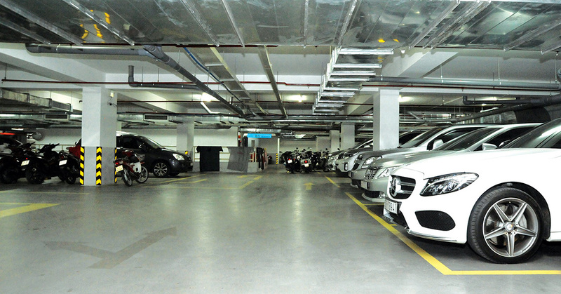 Một số tiêu chuẩn bãi đỗ xe dưới tầng hầm của khách sạn