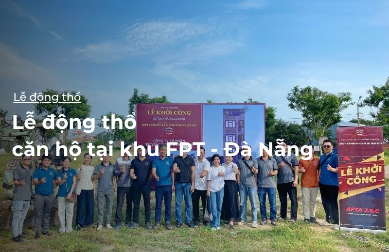Lễ động thổ căn hộ tại khu FPT