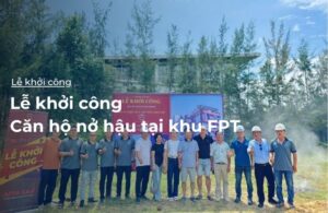 Lễ khỏi công căn hộ nở hậu