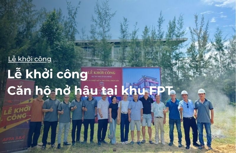 Lễ khỏi công căn hộ nở hậu