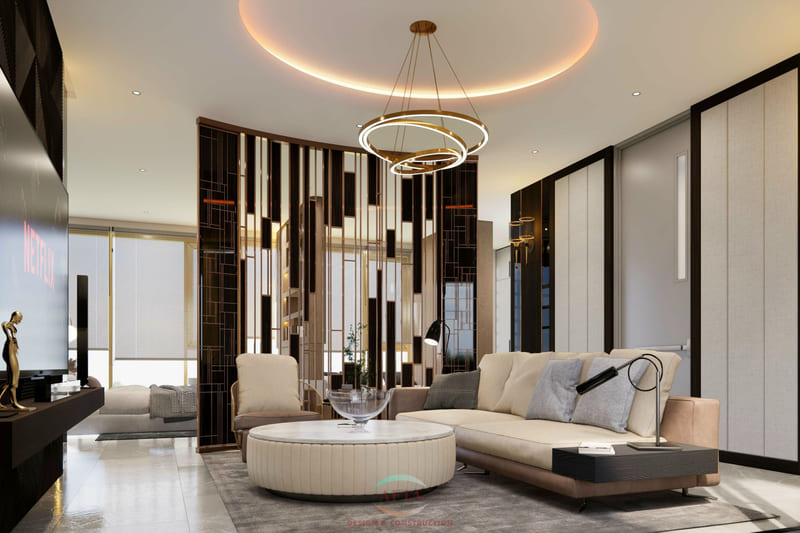 Thiết kế căn hộ penthouse sang trọng