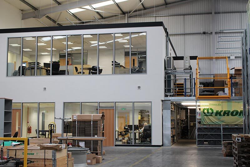 Mẫu văn phòng tiền chế 2 tầng