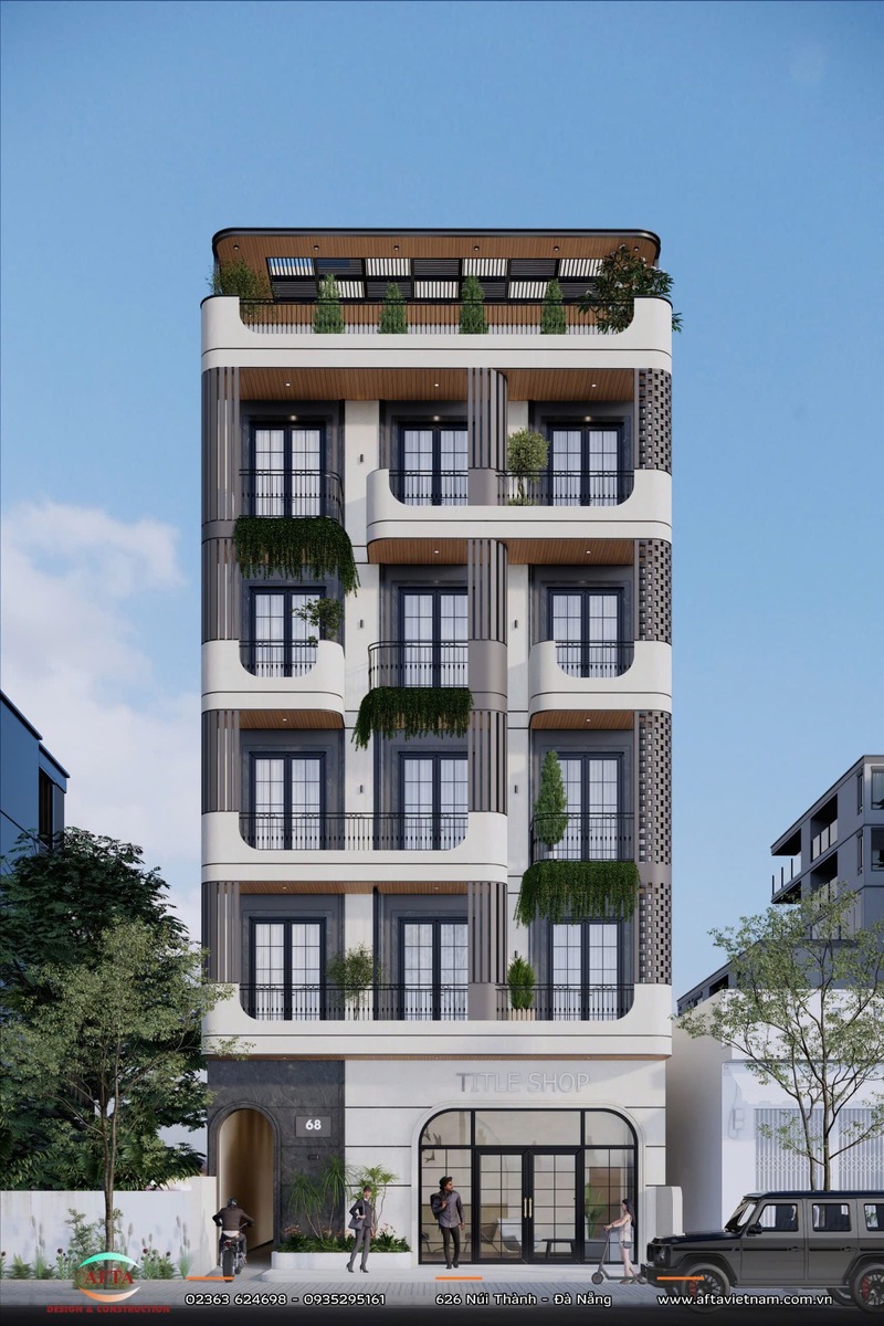 Phối cảnh mặt trực diện