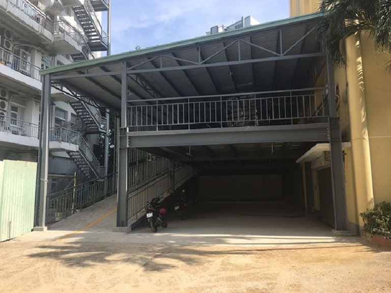 Thi công garage oto tiền chế giúp tiết kiệm thời gian