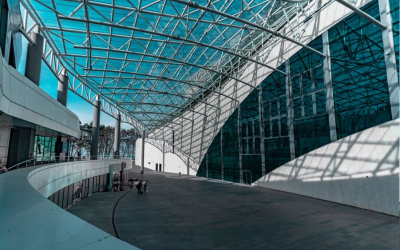 Công trình được xây dựng bằng thép tiền chế