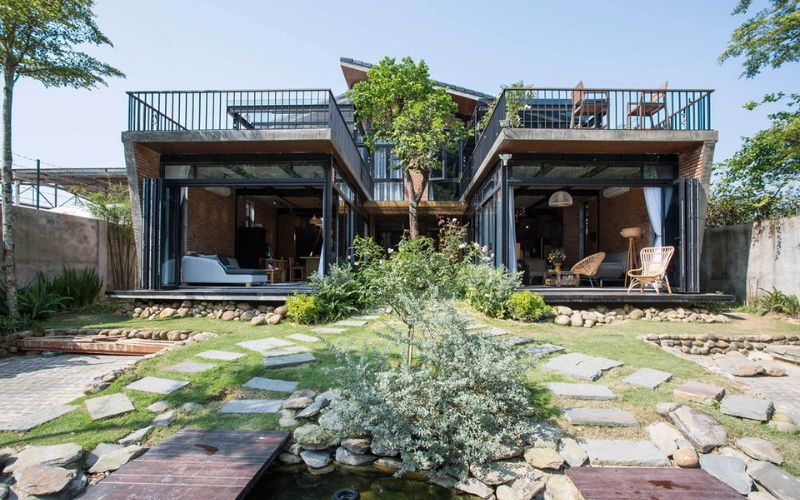 Mẫu nhà khung thép tiền chế