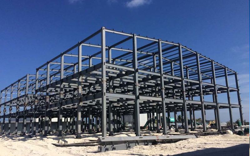 Nhà xưởng xây dựng bằng khung thép tiền chế