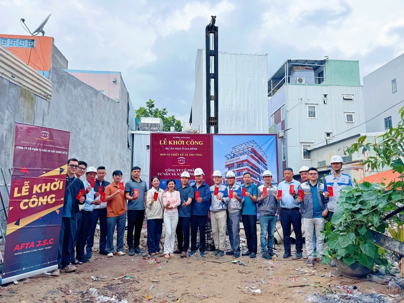 Lễ khởi công căn hộ 10 tầng