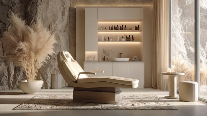 Màu sắc thường dùng trong spa Hàn