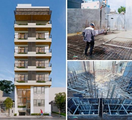 Tiến độ thi công căn hộ