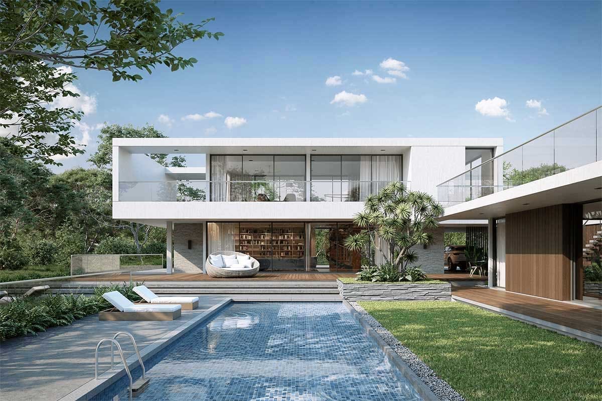 Phong cách biệt thự hiện đại