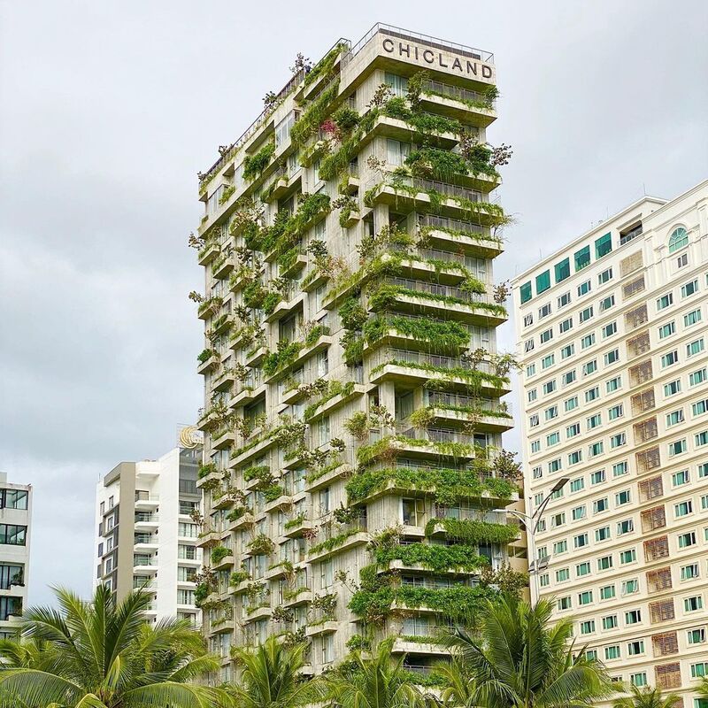 Khách sạn view biển không gian xanh - Chicland Hotel