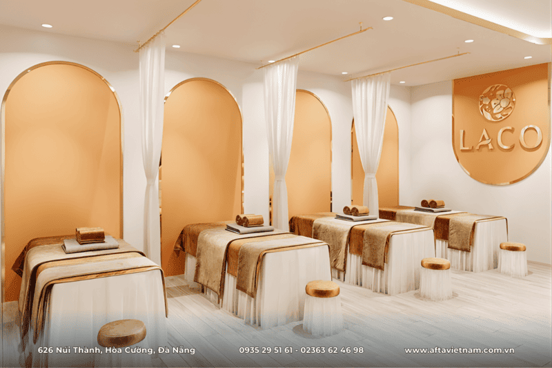 Tối ưu diện tích và tăng tính chuyên nghiệp cho spa